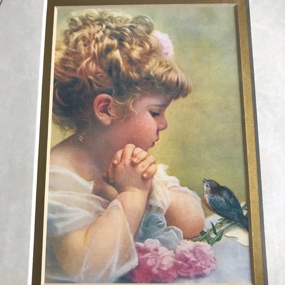 NWOT 8x10 Vantage Art Prints – Children with Nature Theme (Set of 2)